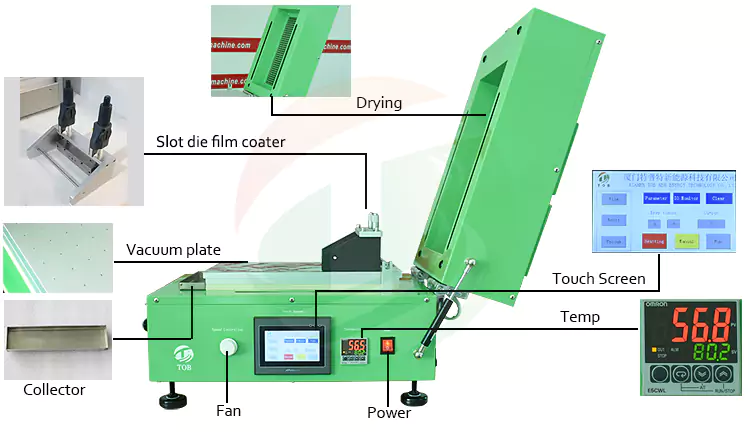 Lab Coater Desktop Slot Die Coating Machine 07