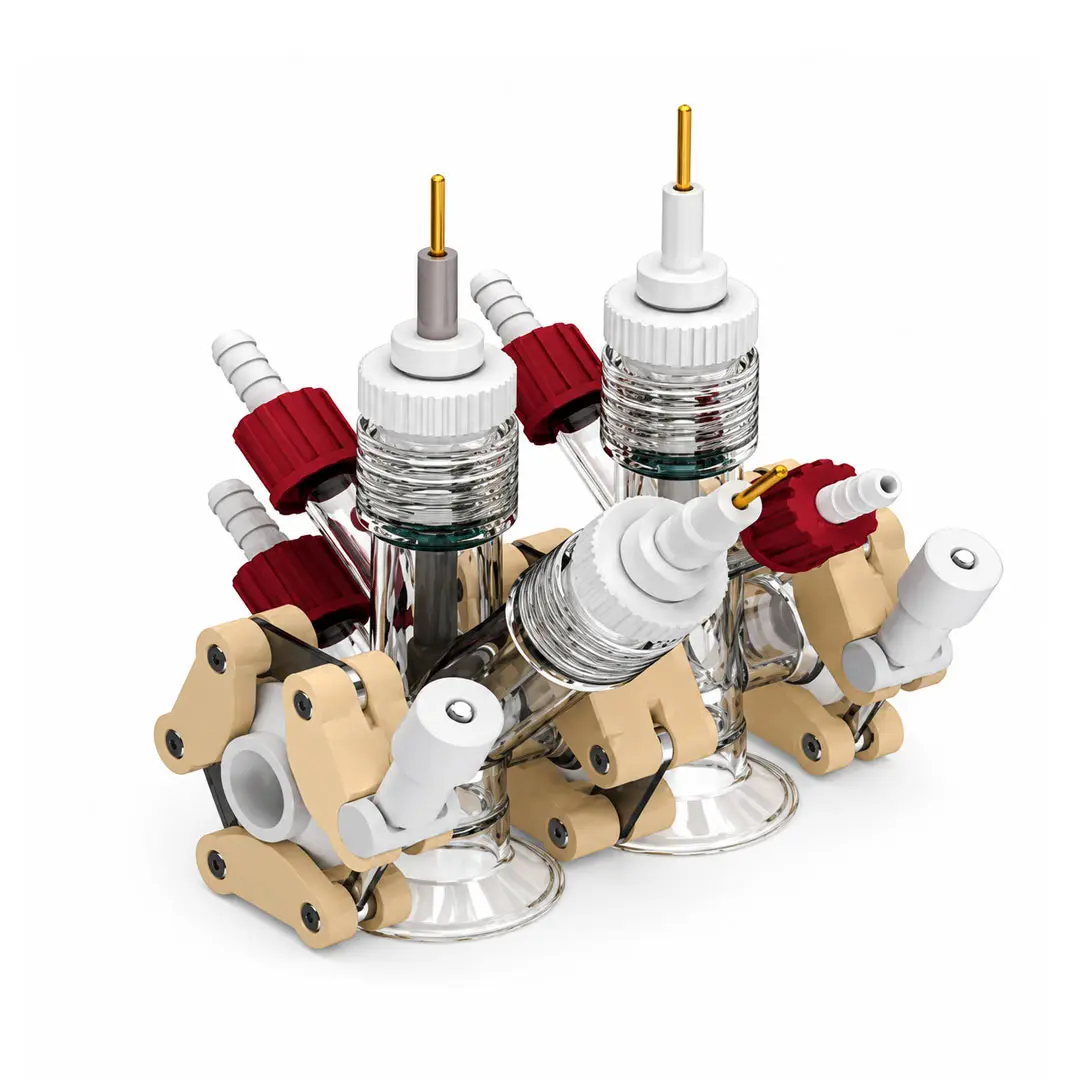 Small Volume Membrane Replaceable Photoelectrochemical Cell C024-10 with Single Optical Window