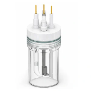 Straight Five-Neck Electrochemical Cell Model:C002-1